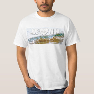 T-shirt Mini chemise d'amour de vague