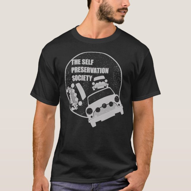 T-shirt Mini Cooper S Classique - Emploi Italien - Ess Inv (Devant)