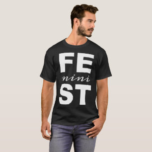 T-shirt mini féministe