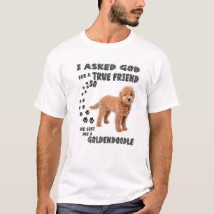 T-shirt Mini Goldendoodle Citation Maman, Doodé Papa Art 
