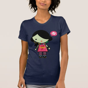 T-shirt mini pièce en t anormale