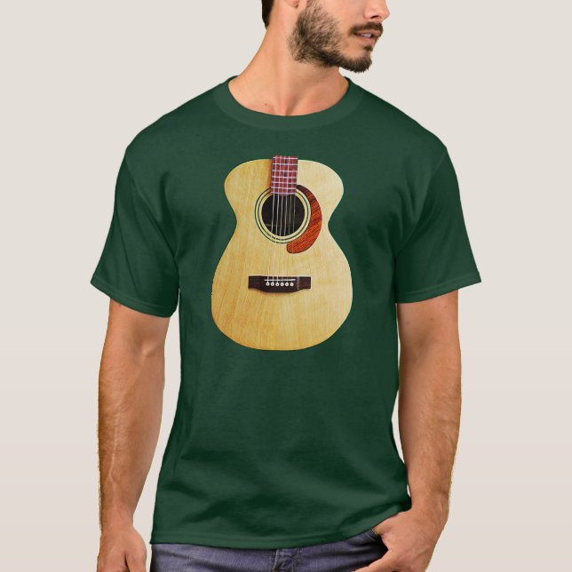 T-shirt Mini pièce en t enorme de guitare de (Devant)