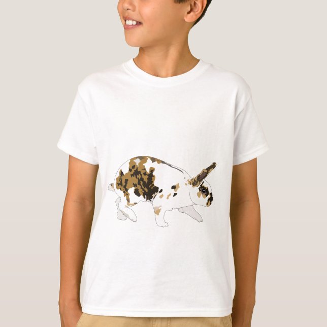 T-shirt Mini Rex Rabbit - "Sneak" (Devant)