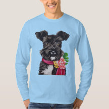Mini Schnauzer noir et blanc