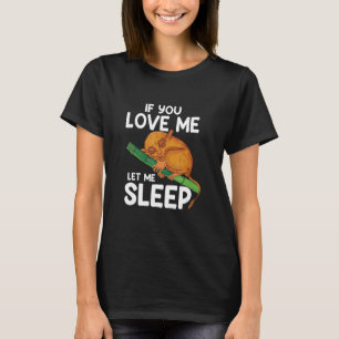 T-shirt Mini Singe Mignonne Avec Les Yeux Géants Si Vous M