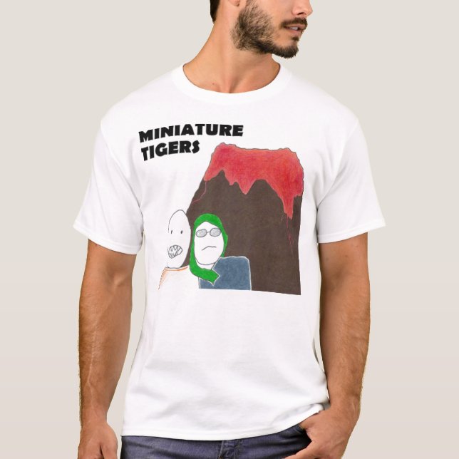 T-shirt miniature de tigres ! (Devant)