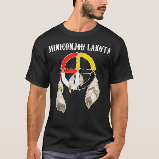 T-shirt Miniconjou Lakota Sioux Dakota du Sud Médecine Whe