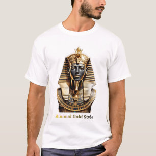 T-Shirt Minimal Gold Anubis – Luxe Streetwear
