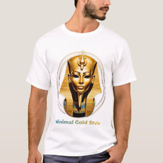 T-shirt Minimal Gold Tee