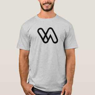 T-shirt Minimal Letter VA Classique