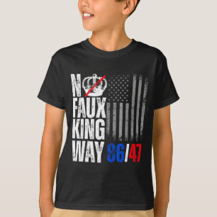 T-shirt Minimal No Faux King Way 86