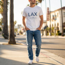 Minimalist Airport Code – Customizable LAX 