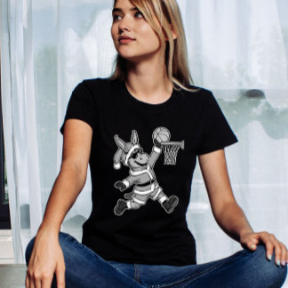 T-shirt Minimalist Santa's Dashing Donkey Dunker 