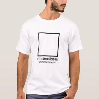 T-shirt minimaliste