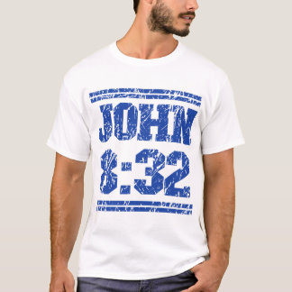 T-shirt minimaliste avec verset biblique chrétien