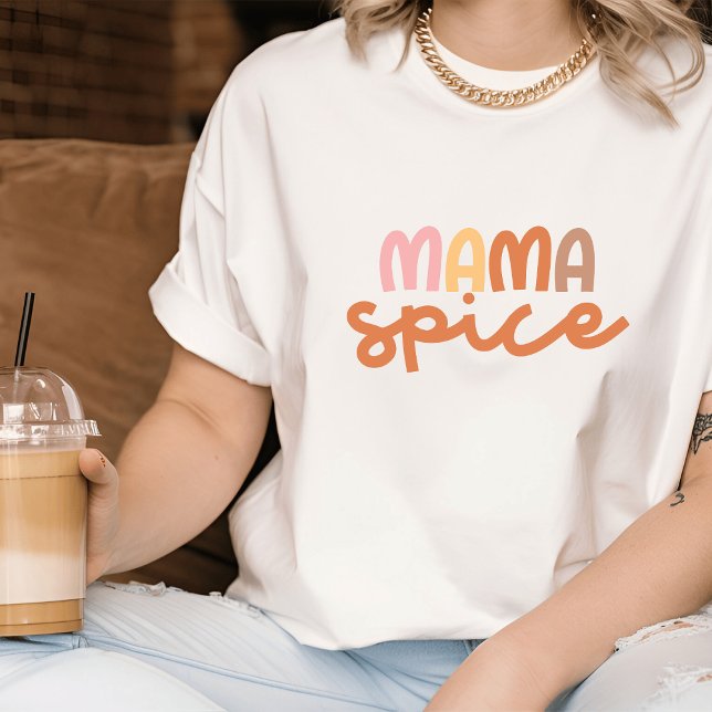 T-shirt minimaliste Boho Mama Spice (Cute boho mama spice tee)