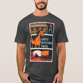 T-shirt Minimaliste de Great Western Trail