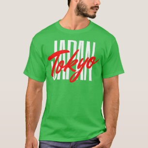 T-shirt minimaliste élégant Tokyo Japon