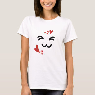 T-shirt Minimaliste Kawaii Mignon Chat