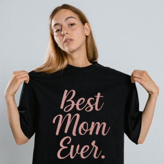 T-shirt minimaliste Meilleure maman jamais