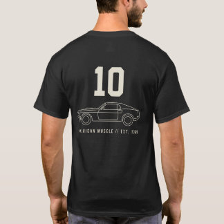 T-shirt Minimaliste Muscle No 10 Blockcore