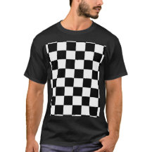 Minimaliste Rétro à Carreaux – Streetwear Monochro
