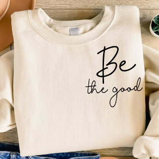 T-shirt Minimaliste Soyez le Bien Signe Script