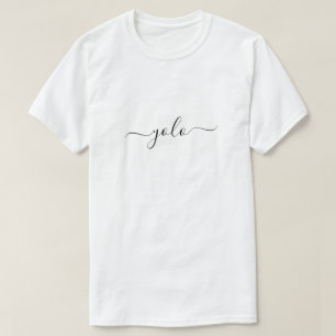 T-shirt Minimaliste YOLO