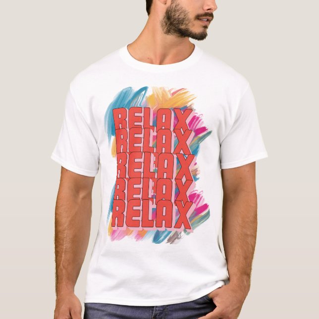 T-Shirt minimum pour devis de détente (Devant)