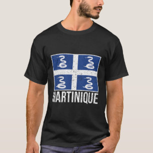 T-shirt Minique Drapeau Petites Antilles Antilles Antilles