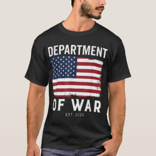 T-shirt Ministère De La Guerre Créé En 2025