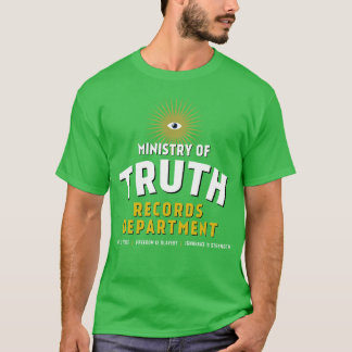 T-shirt Ministère des registres