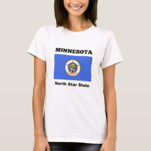 T-shirt Minnesota, État de North Star,