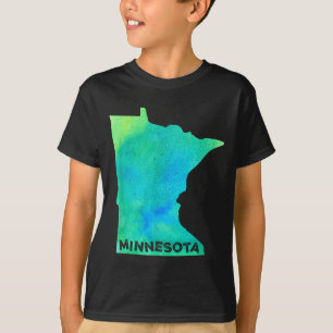 T-shirt Minnesota État d'origine Femmes Hommes Enfant Raci