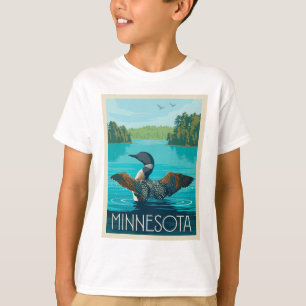 T-shirt Minnesota Loon