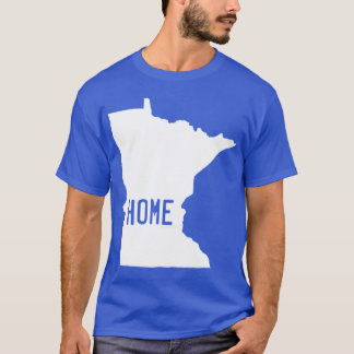 T-shirt Minnesota Maison en blanc surdimensionné