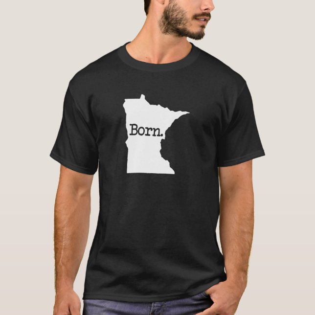 T-shirt Minnesota né MN (Devant)