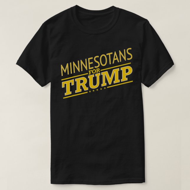 T-shirt Minnesota Pour Trump 2020 Deuxième Élection Du Pré (Design devant)
