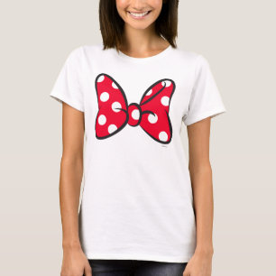 T-shirt Minnie branchée   Pot rouge
