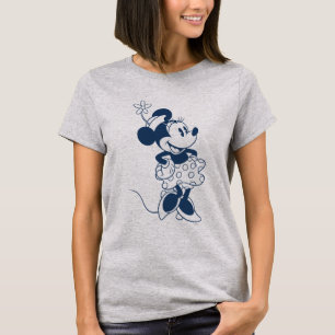 T-shirt Minnie classique Couleur bleue