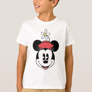 T-shirt Minnie classique   Face de fleurs