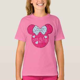 T-shirt Minnie Cute comme un bouton