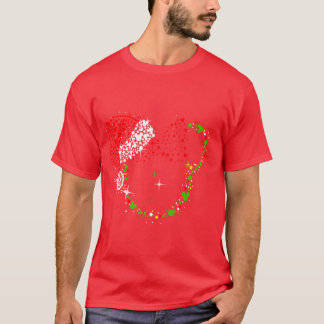 T-shirt Minnie de Noël Premium rétro