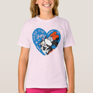 T-shirt Minnie et Figaro sont là pour vous