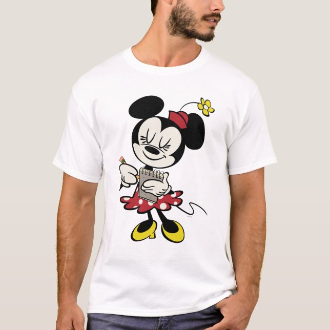 T-shirt Minnie française | Serveuse (Devant)