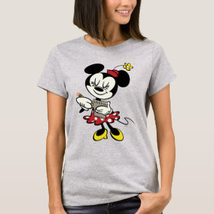T-shirt Minnie française   Serveuse