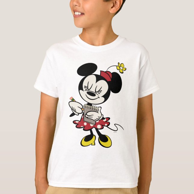T-shirt Minnie française | Serveuse (Devant)
