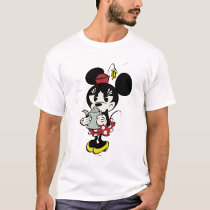 T-shirt Minnie française Théière chaude