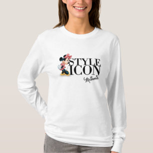 T-shirt Minnie la Rouge   Icône de Style