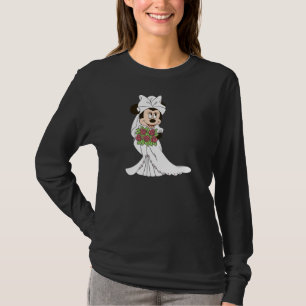 T-shirt Minnie Mariée au Mariage